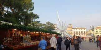 Natale è arrivato in Piazza Bra