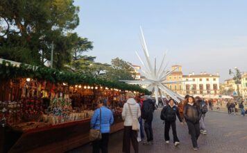 Natale è arrivato in Piazza Bra