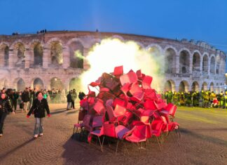 Verona dà l’addio al “brusa la vecia”. Rinnovata la tradizione con spettacoli e intrattenimento per tutti