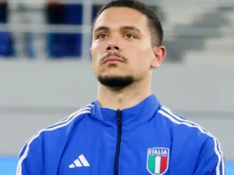 Elia Caprile: «Ho sempre sognato la Nazionale» Elia Caprile con la maglia della Nazionale di calcio italiana.