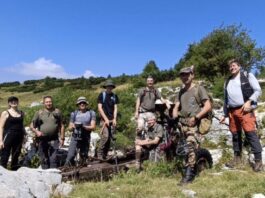 Lessinia, un progetto per ravvivare la storia della Grande Guerra Il gruppo di ricerca Lessinia EST.