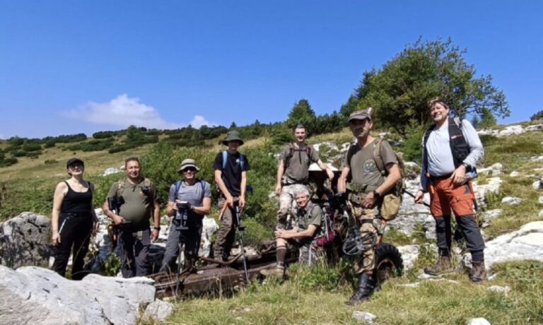 Il gruppo di ricerca Lessinia EST.