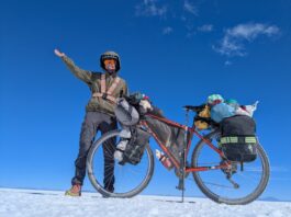 Monica Consolini e il giro del mondo in bicicletta