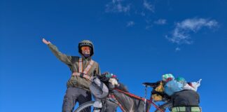 Monica Consolini e il giro del mondo in bicicletta