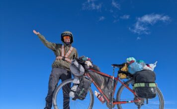 Monica Consolini e il giro del mondo in bicicletta