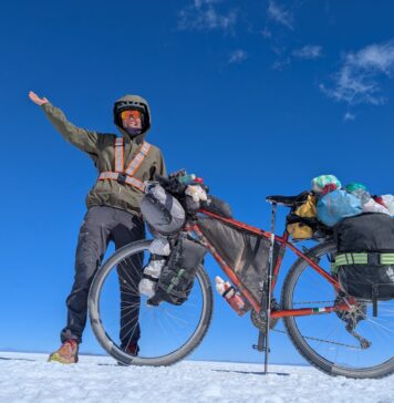 Monica Consolini e il giro del mondo in bicicletta