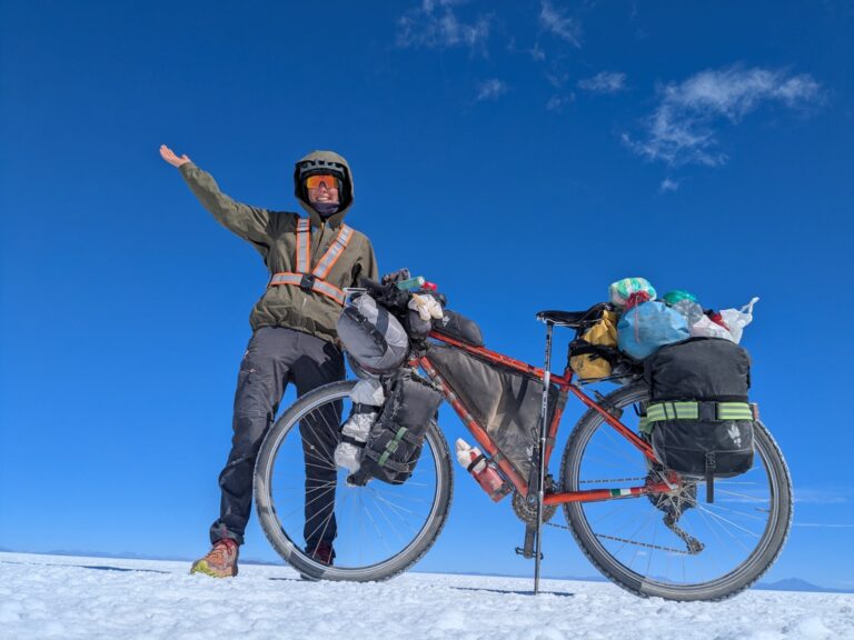 Monica Consolini e il giro del mondo in bicicletta