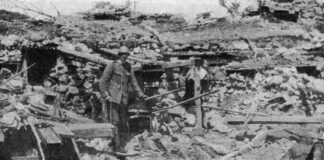La vita e le armi di Mariano Serratore Un fante italiano tra le rovine di posizioni austriache sul Carso