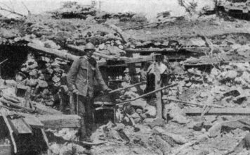 La vita e le armi di Mariano Serratore Un fante italiano tra le rovine di posizioni austriache sul Carso