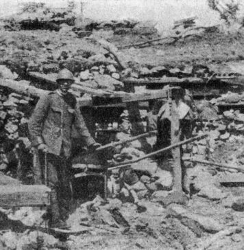 La vita e le armi di Mariano Serratore Un fante italiano tra le rovine di posizioni austriache sul Carso
