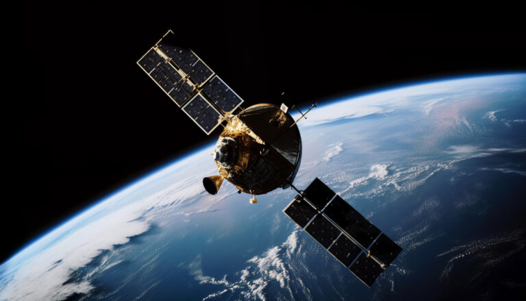 satellite nello spazio